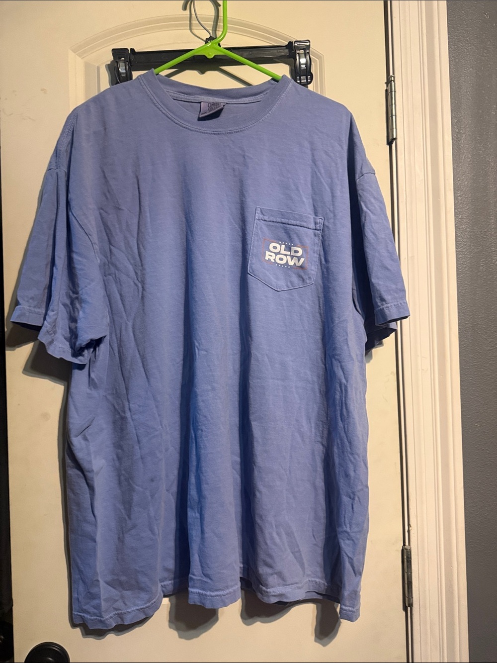 Men’s Pocket T-Shirt — Light Blue Old Row